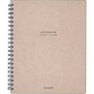 AT-ET BLANCE Notesbog Twinwire Ruled 80 ark 11 x 8-1/4"""" Collection Tan/Blue (YP14307)