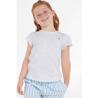 Ruffle Sleeve Slim T-Shirt