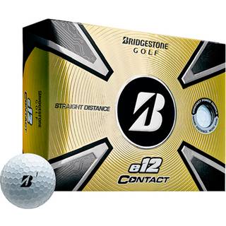 Bridgestone E12 Contact Flexativ Golfbolde - Hvid
