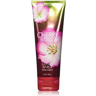 Bath Body Works Cherry Blossom Body Cream 8 Ounce Full Size Tube Pensionerad doft