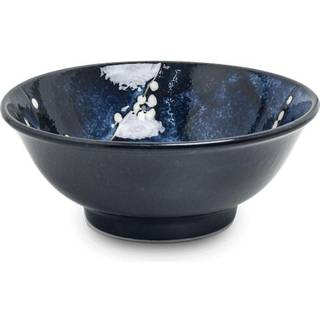 Japansk ramen skål - Hana blue, Ø22 cm