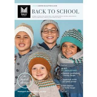 DG348 Back To School STØRRELSE: Barn GARNKVALITETER: Line Langmo Påfugl, Alpakka, Cotinga, Falk, Kidsilk Erle, Natural Lanolin Wool, Pure ECO Baby Wool, Pure ECO Wool, Pure ECO Fur TEKNIKK: Fletter, Mønsterstrikk, Hekling, Strikk DESIGNER: Anne-Kirsti Espenes, Liv Inger Espedal DOWNLOAD LOOKBOOK HER Se rettelser til opskrifthæftet her.