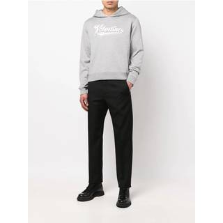 VALENTINO EMBROIDERED BRANDING HOODIE Size: L, colour: GREY