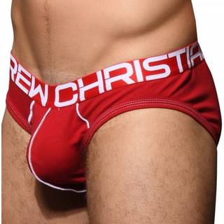 Andrew Christian Show-It Cotton Briefs - Red