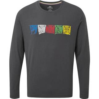Sherpa Tarcho L/S Tee Longsleeve Herrer størrelse XL farve grå