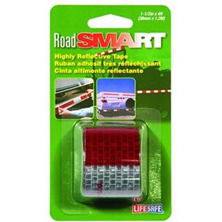 Incom RE800 DOT-C2 R?d/s?lv 1,5 """" X 4 'Reflekterende sikkerhedstape med h?j synlighed