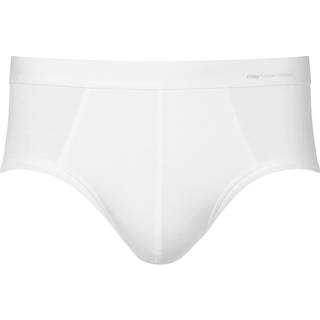 Mey Herren Men-Slip weiß Baumwolle & Mix unifarben