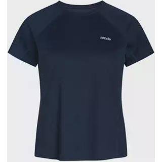 Zebdia Women Sports t-shirt, blå, Størrelse: L, Dame