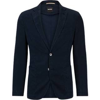 BOSS Black Herren Anzug blau Slim Fit
