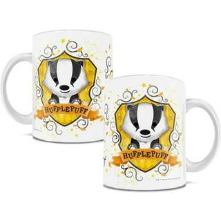 Harry Potter- Hufflepuff - Hogwarts Chibi Watercolor - Cute Geek Mug- til kaffete kakao eller gave