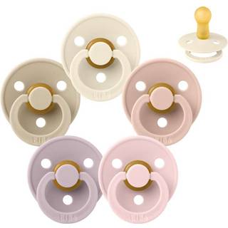 BIBS Rund Colour Sut - Sampak - 5 stk. - Str. 2 - Soft and Gentle
