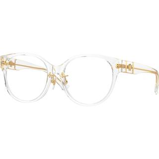 Versace VE3351D Asian Fit 148 53 Briller Kvinder Krystalklar - Clear - 53mm