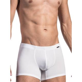 Olaf Benz Herren Casualpants weiß Baumwolle & Mix unifarben