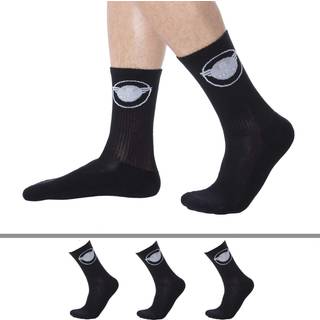 Emporio Armani 3-Pack Sporty Socks - Black