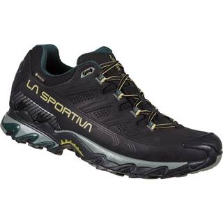 La Sportiva Men's Ultra Raptor II Leather Wide GOR-TEX, Black/Cedar, 41.5