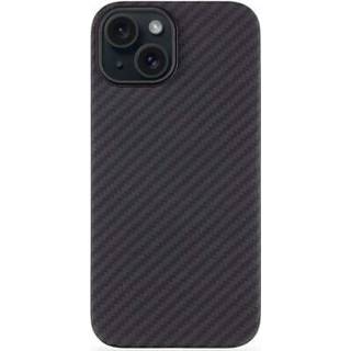 iPhone 15 Tactical MagForce Cover - Karbonfiber / Sort