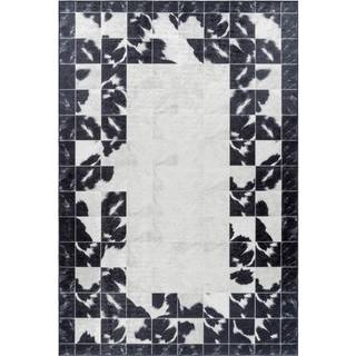 Fiesta Vaskbart tæppe Patchwork - Sort - 120x170