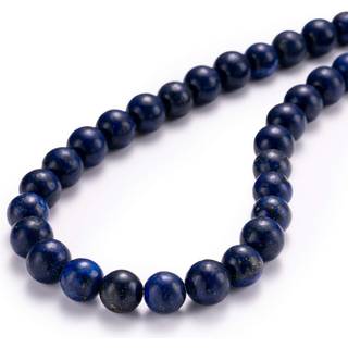 Beadia Natural Lapis Lazuli Stone Round Loose Semi Gemstone Perler til smykker, der fremstiller 6 mm 61 stk