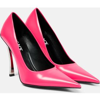 Versace Pin-Point leather pumps - pink - EU 41