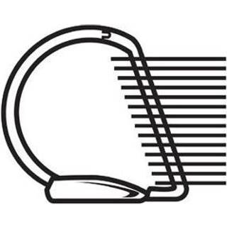 SPARCO 26969 Slant-D Ring Binder Poly 2-tommer cap 11-tommer x8-1/2-tommer BK