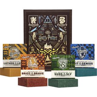 Dr. Squatch Soap Harry Potter Collection med Collector's Box - Men's Natural Bar Soap - 4 Bar Soap Bundle and Collector's Box - Soap Inspired Gry