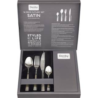 Satin 16 Piece Cutlery Set -