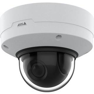 Axis Communications PTZ Kamera 02616-001 Überwachungskamera mit 4 Megapixel Auflösung. professionelle Kamera für außen - weiß