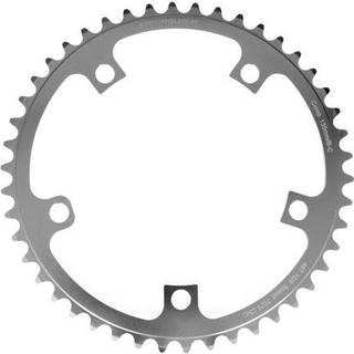 Drev Stronglight Ø135 mm BCD 2x 9/10-Speed Campagnolo Alu 46T Sølv