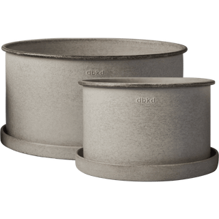 DBKD Plant bowl krukke 2-pak Beige