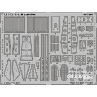 P-51D exterior for Tamiya