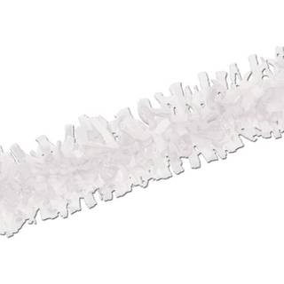 Beistle White Tissue Festooning Garland-1 pc