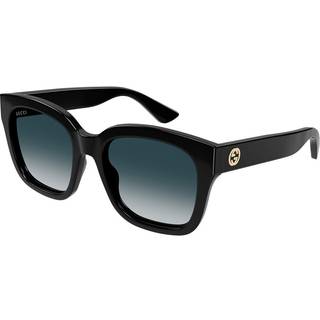 Gucci GG1338SK Asian Fit 003 54 Solbriller Kvinder Black - Black - 54mm