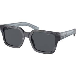 Prada PR 03ZSF Asian Fit 13F07T 55 Solbriller Mænd Grå - Graphite Grey Stone - 55mm