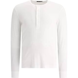Tom Ford Jersey Henley shirt - white - EU 43