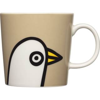Iittala Oiva Toikka Collection Krus 30 Cl Birdie Hørfarvet - Kaffekopper Keramik Linen - 1070615
