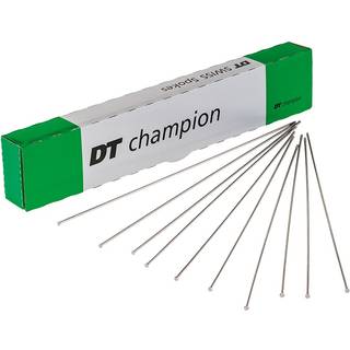 Eger DT Swiss Champion Straightpull Rund 2/2 mm 294 mm Sølv stykke