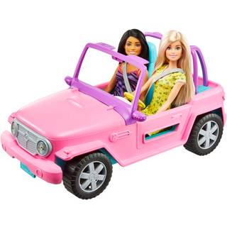 Barbie Dolls And Vehicle