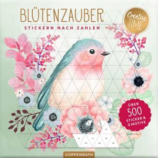 Paint by sticker - Blomster magi