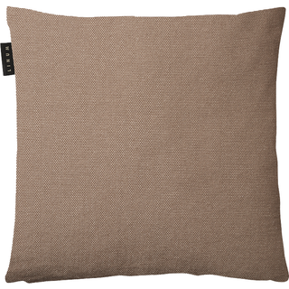 Linum Pepper Pudebetræk 40x40 Cm - Pyntepuder & Betræk Bomuld Dark Mole Brown - 23PEP04000B45