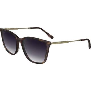Lacoste L6016S 219 57 Solbriller Kvinder Tortoiseshell - Brown Purple Tortoise - 57mm