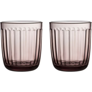 Iittala Raami Drikke 26 Cl 2-pak - Drikkeglas Glas Heather - 1070594