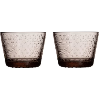 Iittala Tundra glas 16 cl 2-pak Hør