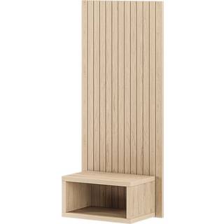 Hilding Sengebord med røget Eg-panel