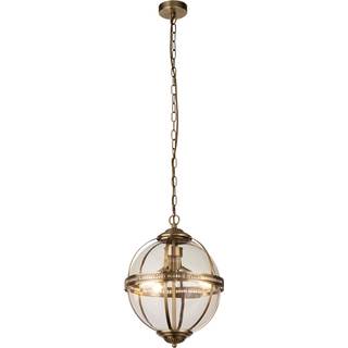 Coronet pendellampe, messing