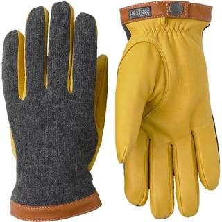 Hestra - Deerskin Wool Tricot - Accessories til herre - Charcoal/black - 11