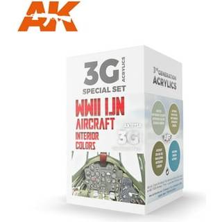 WWII IJAAF Aircraft Interior Colors SET 3G