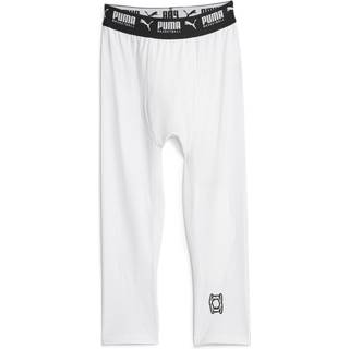 Men&#39;s Puma Hoops Team Basketball Training Pants, White, Size M, Sport - White - M