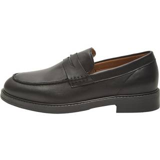 Selected Blake Leather Penny Loafer Black