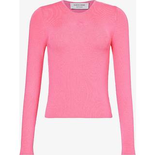 Marine Serre Core open-back jersey top - pink - XS