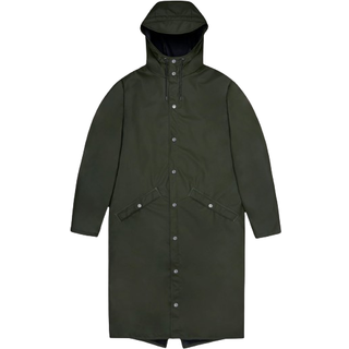 Rains Longer Jacket - Green